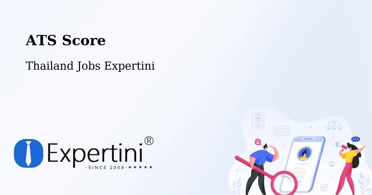 Resume ATS Score & Job Description Match Tool – Rayong - Thailand Jobs Expertini